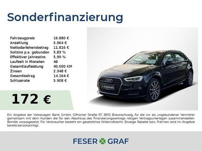 Used Audi A3 Design 116 HP (85 kW) 2019 Black Sedan