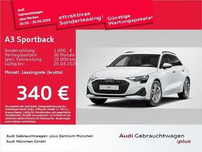 Gebraucht Audi A3 Performance 204 PS (150 kW) 2025 Weiß Limousine