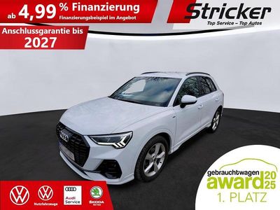 Gletscherweiß metallic (metallic) Gebraucht 2022 Audi Q3 S-Line SUV | 30.949 € (Superpreis)
