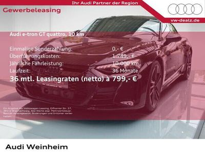gebraucht Audi e-tron GT quattro MatrixLED B&O Massage Leder