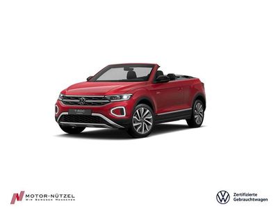 Gebraucht VW T-Roc Cabriolet Goal 150 PS (110 kW) 2025 Kings red metallic Cabrio