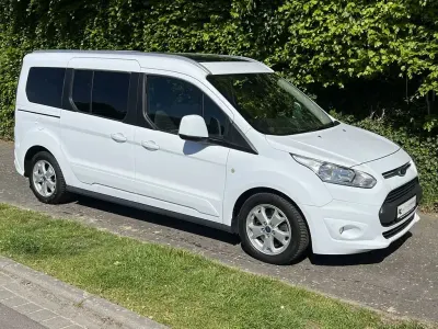 Gebraucht Ford Tourneo Connect Titanium 120 PS (88 kW) 2016 Weiß Van / Kleinbus