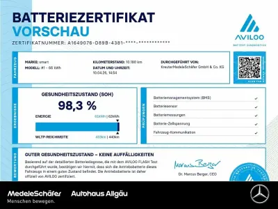 Occasion Smart #1 Pulse 314 kW (428 ch) 2025 Blanc SUV