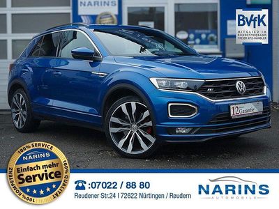 Blau Gebraucht 2019 VW T-Roc Sportline SUV | 19.490 € (Fairer Preis)