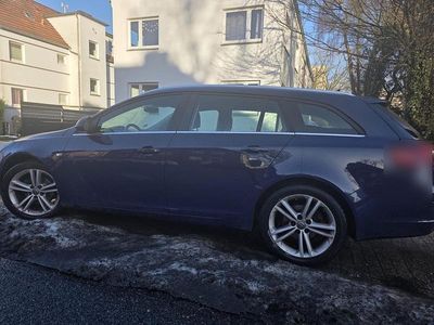 Gebraucht Opel Insignia 2014 Blau Kombi