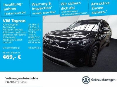 Gebraucht VW Tayron Life 150 PS (110 kW) 2025 Schwarz SUV