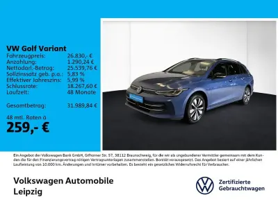 Gebraucht VW Golf VIII Goal 116 PS (85 kW) 2025 Blau Kombi