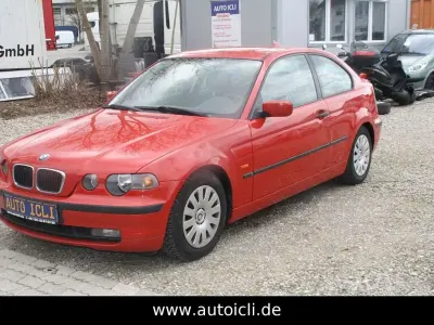 Gebraucht BMW 318 Compact 143 PS (105 kW) 2002 Rot Kleinwagen