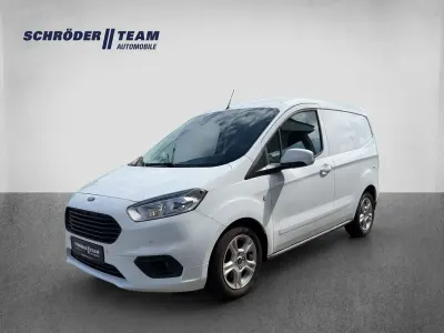 Gebraucht Ford Transit Limited 101 PS (74 kW) 2020 Weiß Van / Kleinbus