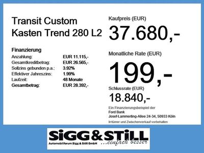 Usata Ford Transit Custom Trend 136 CV (100 kW) 2026 Bianco Monovolume