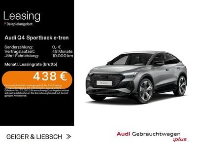 Gebraucht Audi Q4 Sportback e-tron S-Line 210 kW (286 PS) 2025 Grau SUV