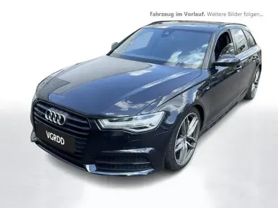 Gebraucht Audi A6 Design 320 PS (235 kW) 2018 Mondscheinblau metallic Kombi