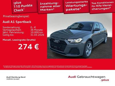 Grau Gebraucht 2025 Audi A1 Sportback Advanced Kleinwagen | 24.390 € (Fairer Preis)