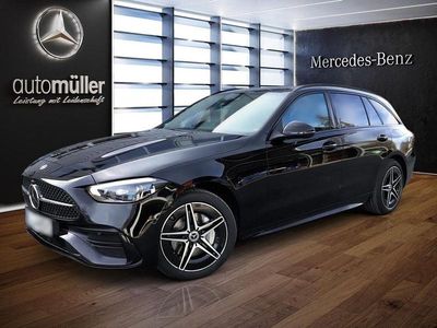 Schwarz Gebraucht 2023 Mercedes C300e AMG Limousine | 46.930 € (Etwas zu teuer)