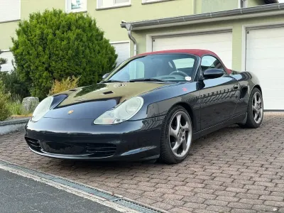 Gebraucht Porsche Boxster 228 PS (167 kW) 2003 Schwarz Cabrio