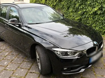 Gebraucht BMW 318 Advantage 136 PS (100 kW) 2018 Schwarz Kombi