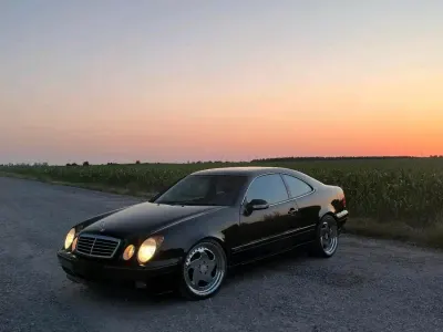 Gebraucht Mercedes CLK230 Avantgarde 193 PS (141 kW) 2000 Schwarz Coupé