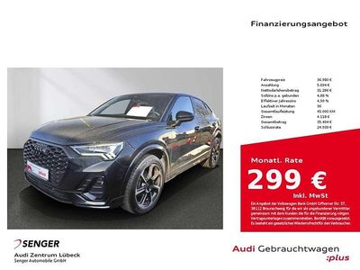 Usata Audi Q3 Sportback S-Line 150 CV (110 kW) 2023 Nero SUV