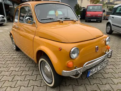 Gebraucht Fiat 500 24 PS (17 kW) 1972 Gelb Kleinwagen