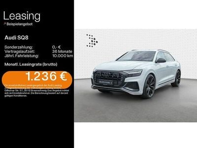 Gebraucht Audi SQ8 Sport 507 PS (372 kW) 2021 Gletscherweiß metallic SUV