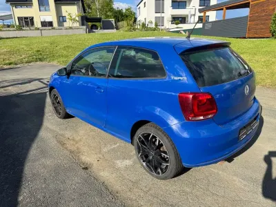 Gebraucht VW Polo Comfortline 86 PS (63 kW) 2010 Blau Kleinwagen