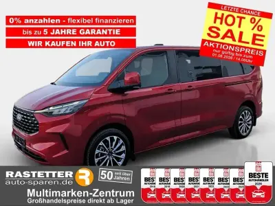Neu Ford Tourneo Custom Titanium X 170 PS (125 kW) 2026 Rot Van