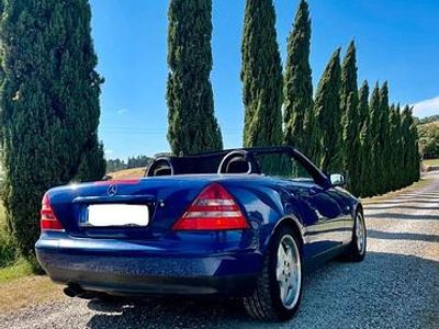 Gebraucht Mercedes SLK200 136 PS (100 kW) 1997 Blau Cabrio