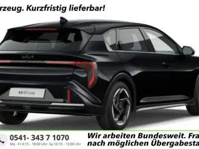 Neu Kia K4 Spirit 150 PS (110 kW) 2026 Auroraschwarz metallic Limousine