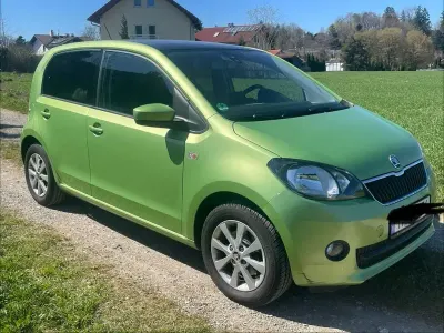 Gebraucht Skoda Citigo Ambition 75 PS (55 kW) 2014 Grün Kleinwagen