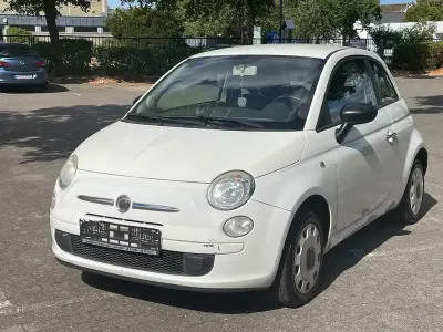 Gebraucht Fiat 500 Pop 69 PS (50 kW) 2008 Weiß Kleinwagen