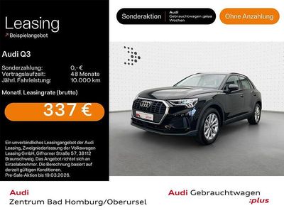 Gebraucht Audi Q3 Ambiente 150 PS (110 kW) 2025 Mythosschwarz metallic SUV