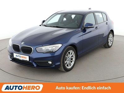 Usata BMW 118 Advantage 136 CV (100 kW) 2018 Blu Utilitaria