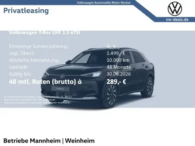 Neu VW T-Roc Life 150 PS (110 kW) 2026 SUV