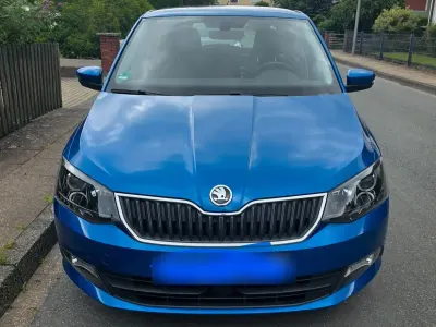Gebraucht Skoda Fabia Style 110 PS (80 kW) 2017 Blau Kleinwagen