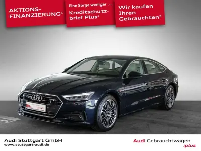 Gebraucht Audi A7 299 PS (219 kW) 2023 Firmamentblau metallic Limousine