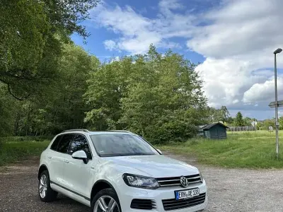 Gebraucht VW Touareg 245 PS (180 kW) 2014 Weiß SUV