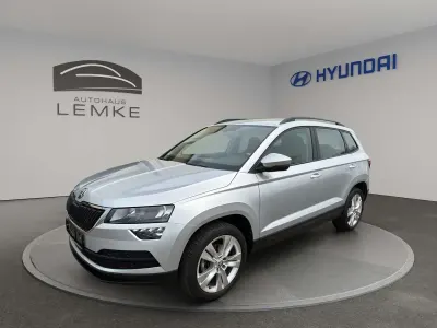 Gebraucht Skoda Karoq Style 116 PS (85 kW) 2019 Brilliantsilber metallic SUV