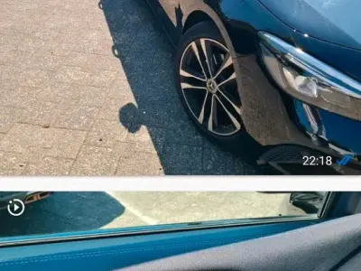 Gebraucht Mercedes B200 163 PS (119 kW) 2019 Schwarz Kleinwagen