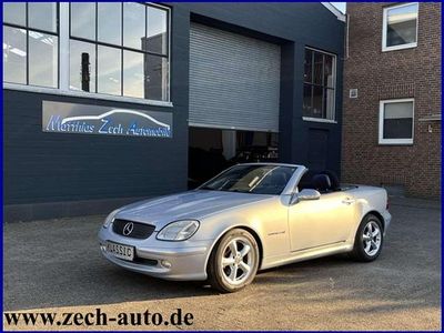 Chalcedonblau metal (metallic) Gebraucht 2002 Mercedes SLK200 Cabrio | 9.980 €
