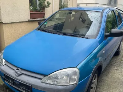 Gebraucht Opel Corsa 75 PS (55 kW) 2002 Blau Kleinwagen