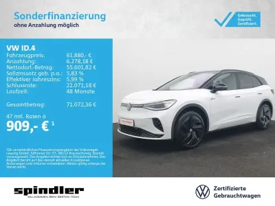 Gebraucht VW ID.4 GTX 250 kW (340 PS) 2024 Gletscherweiß metallic SUV