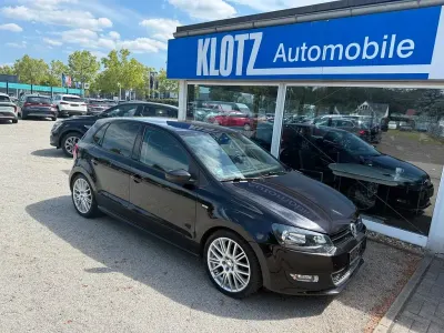 Gebraucht VW Polo Match 69 PS (50 kW) 2012 Schwarz Kleinwagen