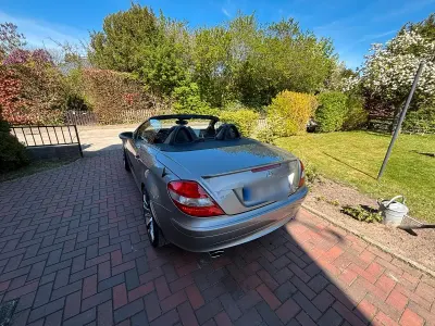 Brugt Mercedes SLK350 272 HK (200 kW) 2007 Grå Cabriolet