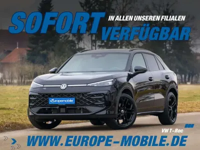 Nowe VW T-Roc Cabriolet R-line 150 KM (110 kW) 2026 Czarny SUV