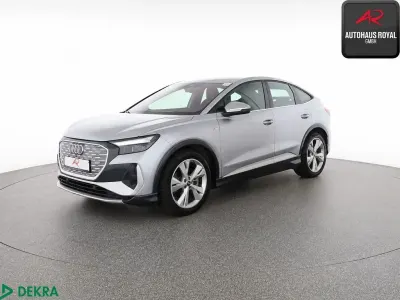 Gebraucht Audi Q4 Sportback e-tron S-Line 210 kW (286 PS) 2024 Silber SUV