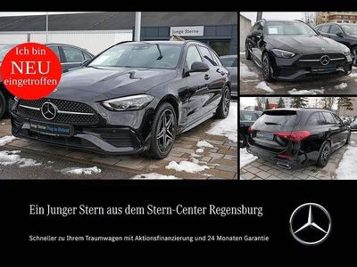 Unilack schwarz uni Gebraucht 2022 Mercedes C300e AMG Kombi | 32.860 € (Guter Preis)
