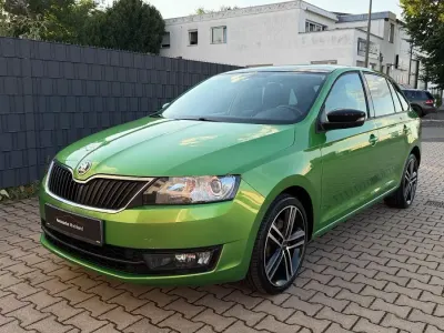 Gebraucht Skoda Rapid Monte Carlo 110 PS (80 kW) 2016 Grün Kleinwagen