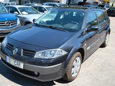 Gebraucht Renault Mégane GrandTour 98 PS (72 kW) 2005 Grau Kombi