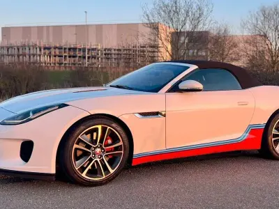 Używany Jaguar F-Type 340 KM (250 kW) 2019 Biały Kabriolet