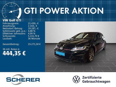 Gebraucht VW Golf VII GTI 245 PS (180 kW) 2017 Deep black perleffekt (metallic) Limousine